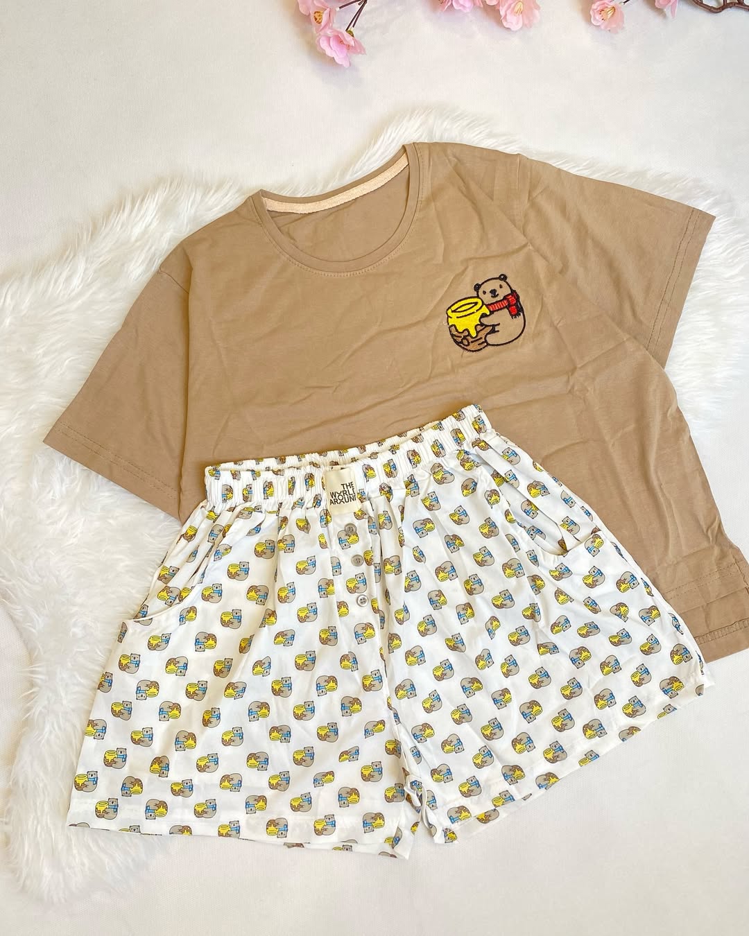 ست تیشرت و شورتک پینترستی