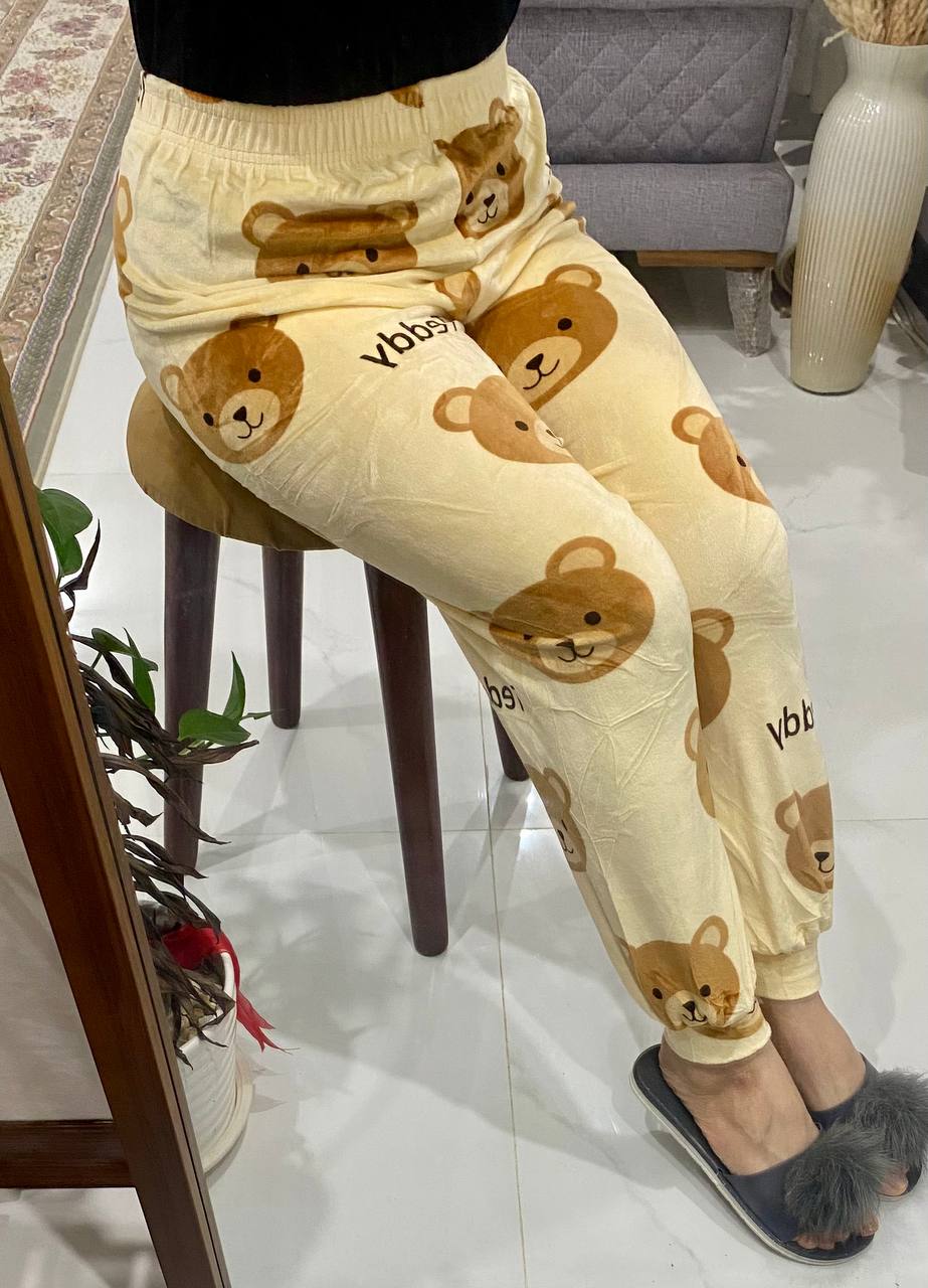 شلوار مخمل وارداتی عروسکی