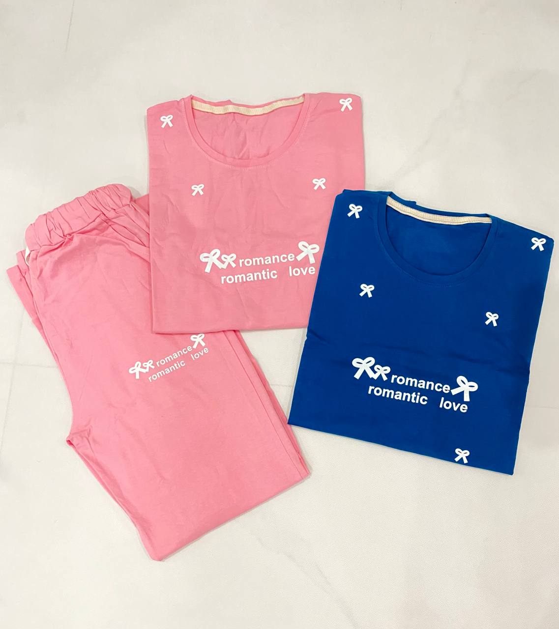 تیشرت و شلوار لانگ پاپیون