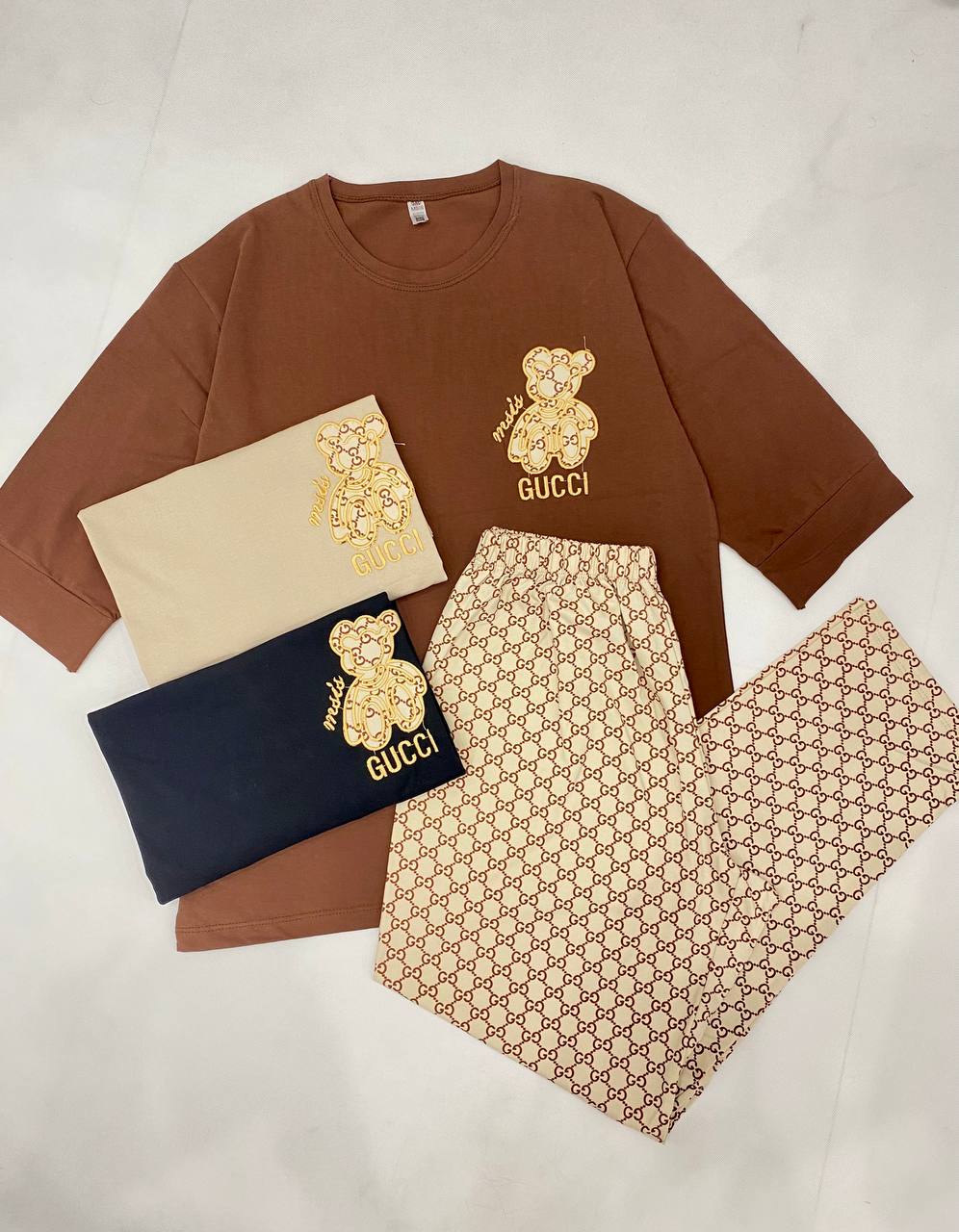 تیشرت شلوار گوچی تدی