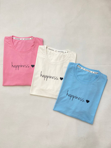 تیشرت باکسی happiness