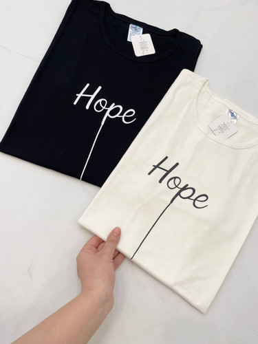 تیشرت سایز بزرگ پنبه hope