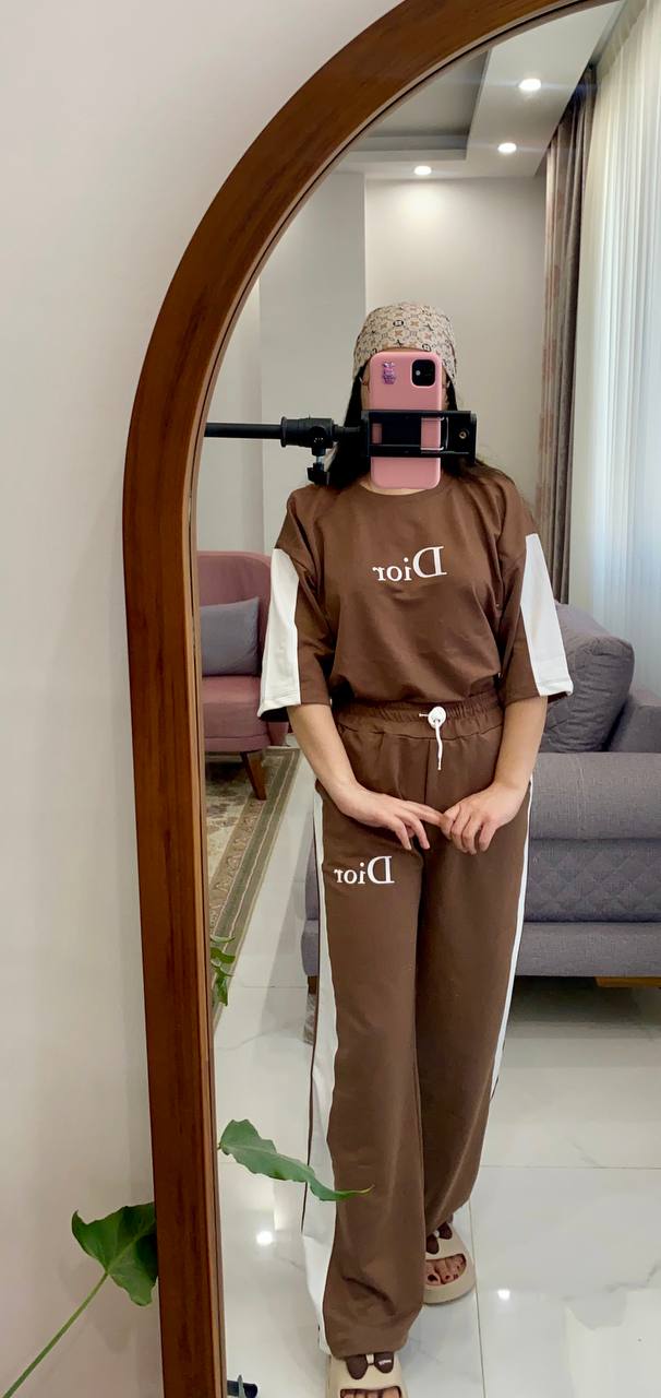 ست اسپرت گلکسی بزرگ dior طرح دو